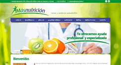 Desktop Screenshot of masnutricion.cl